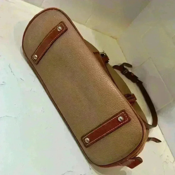 DOONEY & BOURKE Pebbled Grain Zip Zip Satchel Pre-Owned - Picture 13 of 16